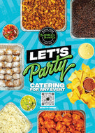 24" x 36" Double Sided Window Cling CATERING POP WINDOW SIGN