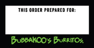 2"x4" TO GO Order Crack + Peel Stickers