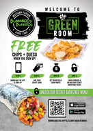 1000 - 5"x7" NEW APP QR Code $2 OFF / Catering Double Sided Flyers