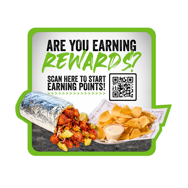 8"x8" 3M Laminated Vinyl Die Cut QR Code APP Decal BUBBAKOO'S