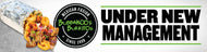 2'x8' UNDER NEW Management 13oz Single Sided Banner w/Grommets